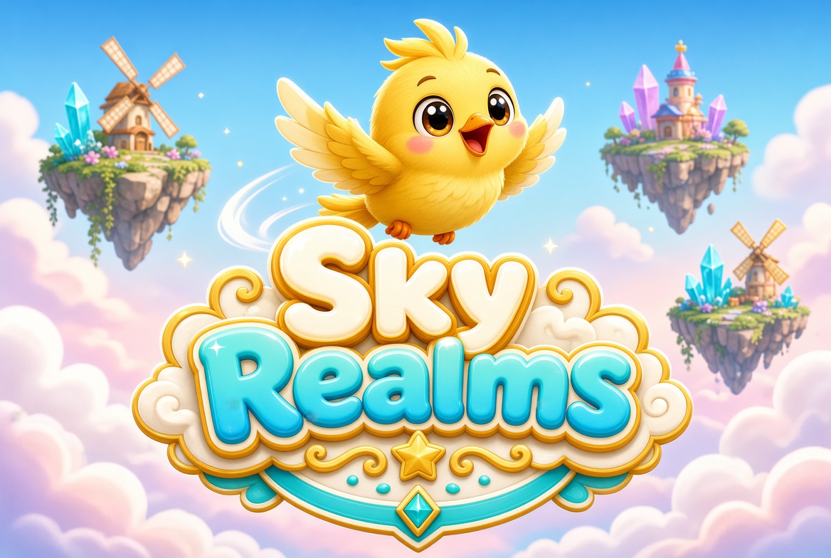 Sky Realms bird logo